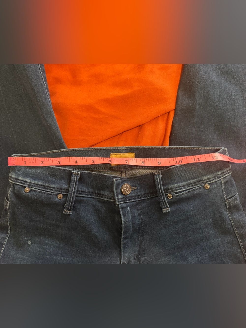 Mother Jeans The Curfew in Strange Brew Flare Jeans - Size 25 - Picture 5 of 10
